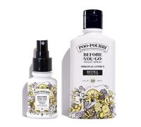 Poo-Pourri Original Citrus 9-Ounce Refill Bottle and 1.4-Ounce Refillable Bottle Original Citrus