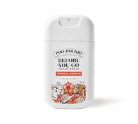 Poo-Pourri Tropical Hibiscus Pocket Before-You-Go Air & Toilet Spray - Instantly Trap Bathroom Odor - Plant Based Ingredients & Essential Oils - Travel Essentials, with Hibiscus Apricot & Citrus Scent