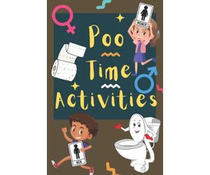 Poo Time Activities: Never Have A Dull Moment When In Loo | Funny Things To Do In The Bathroom | Bathroom & Fart Jokes, Funny Sayings & Facts, Word ... More| Funny Poop Gag Gift for Teens & Adults