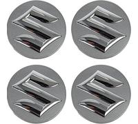 PooBa 4Pack of Wheel Cap Stickers for Suzuki Swift 2010-2017,Wheel Stickers, Wheel Hub Cover, Tire Rim Cover Sticker, Badge Sticker Accessories