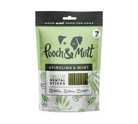 Pooch and Mutt Superfood Dental Sticks for Dogs - Pack of 7