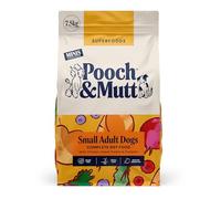 Pooch & Mutt - Adult Minis Superfood Complete Dry Dog Food, Chicken, 7.5kg | Small Sized Kibble, For Small Dogs, Grain Free, Complete Dog Food, Packaging May Vary