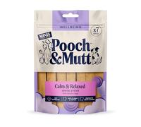 Pooch & Mutt - Calming Dog Small Dental Sticks, Hemp and Sage Flavour Dog Dental Chew, 1 pack of 7 sticks