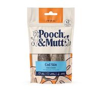 Pooch & Mutt - Cod Hide Chew Treat, Long Lasting Fish Hide Chews for Reward, 90g (2 chews) (packaging may vary)