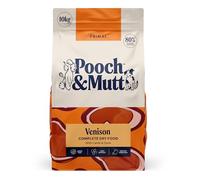 Pooch & Mutt - Primal Complete Dry Dog Food (Regular Sized Kibble), Grain Free High Protein Dog Food, Vension Lamb and Duck, 10kg