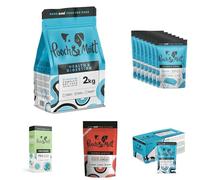 Pooch & Mutt - The Health & Digestion Bundle, Health & Digestion Adult Dry Dog Food 2kg, Health & Digestion Meaty Dog Treats 7x120g, Wet Dog Food 12x150g, Bionic Biotic Supplement 200g, 120 Poo Bags