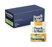 Pooch & Mutt - Turkey & Chicken Pack of Complete Wet Dog Food, Dry Dog Food Topper, 12x375g