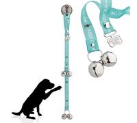 PoochieBells The Original Doggie Doorbell, Puppy Potty Training Bells, Keep Calm and Wag On