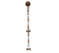 PoochieBells the Original & Trusted Housetraining & Potty Time Dog Doorbell for Loving Dog Families Since 2005. A clear, pleasant and easy way for your family to know when its potty time for your furry best friend. All PoochieBells are individually handcrafted in the USA. Bone Appetite Brown Paw Prints Design