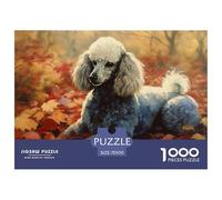 Poodle 1000 Piece Jigsaw Puzzle for Adults And Kids - Pet Dog Includes Whimsies, Challenging, Family Activity, 'What Happens Next' 70x50cm/1000pcs