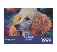 Poodle 1000 Piece Puzzle for Adults Animal Challenge Colourful Educational Games 100% Recycled Cardboard Jumbo 70x50cm/1000pcs