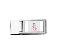 Poodle Animal Pet Valuable Slim Money Clip Stainless Holder Pocket Wallet