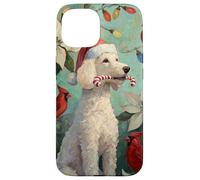 Poodle Dog Christmas Holiday Artwork Case for iPhone 15