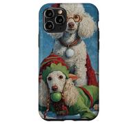 Poodle Dog Christmas Snow Holiday Art Case for iPhone 11 Pro