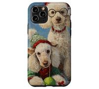 Poodle Dog Christmas Snow Holiday Art Case for iPhone 11 Pro