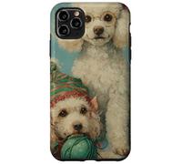 Poodle Dog Christmas Snow Holiday Art Case for iPhone 11 Pro Max