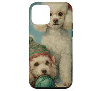 Poodle Dog Christmas Snow Holiday Art Case for iPhone 12 mini