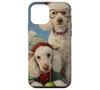 Poodle Dog Christmas Snow Holiday Art Case for iPhone 12 mini