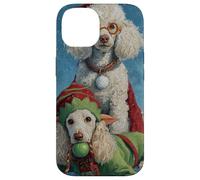 Poodle Dog Christmas Snow Holiday Art Case for iPhone 14