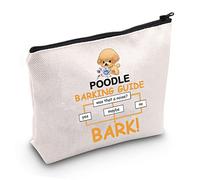 Poodle Dog Cosmetic Make up Bag Poodle Barking Guide was That A Noise Dog Breed Bark Poodle Lover Gift (Poodle Barking EU)