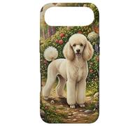 Poodle Dog in Enchanted Floral Garden Case for iPhone Air