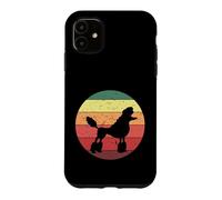 Poodle Dog Retro Case for iPhone 11
