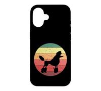 Poodle Dog Retro Case for iPhone 16