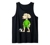 Poodle Football Dog Tank Top