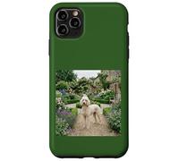 Poodle Garden Path Floral Cottage Bloom Scene Case for iPhone 11 Pro Max