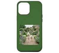 Poodle Garden Path Floral Cottage Bloom Scene Case for iPhone 12 Pro Max