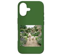 Poodle Garden Path Floral Cottage Bloom Scene Case for iPhone 17