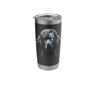 Poodle Graphic - Poodle Lovers Cyberpunk Tech Stainless Steel Insulated Tumbler