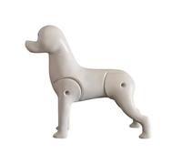 Poodle Grooming Practice Model Synthetic Hair or Frame for Training Poodle Dog Grooming Model Mannequin Interchangeable Hair Parts for Styling and Coloring Practice Realistic Tool with Interchangeable