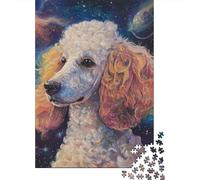 Poodle Jigsaw Puzzles 500 Pieces for Adults | Puzzles | 500 Piece Puzzle Educational Games Home Decoration Puzzle 500pcs (52x38cm)
