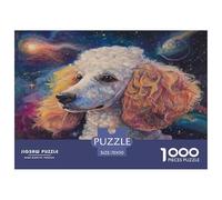 Poodle Jigsaw Puzzles for Adults Gifts 1000 Pieces Family Challenging Toys Home Decoration Dogs Jigsaw Puzzle for Women Men Adult 70x50cm/1000pcs