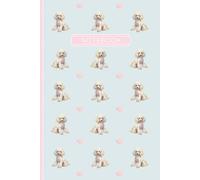 Poodle Notebook: Cute Poodle Lined Journal, Perfect for Anyone who Loves Poodles - Blue/Pink
