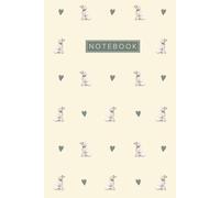 Poodle Notebook Hardcover: Cute Aesthetic Lined Journal for Poodle Dog Lovers