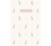 Poodle Notebook Hardcover: Cute Aesthetic Lined Journal for Poodle Dog Lovers | Pink Cover
