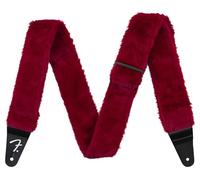 Fender Poodle Plush, Guitar Accessories, Red Guitar Strap