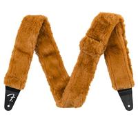 Poodle Plush Strap, Rust