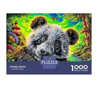 Poodle Puzzle 1000 Piece, Impossible Jigsaw Puzzles for Adults, Puzzle Family Activity Puzzles 70x50cm/1000pcs