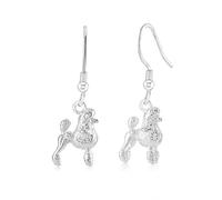 Poodle Sterling Silver Earrings by MYLEE London (Hook)