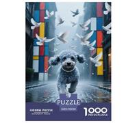 Poodle1000Piece JigsawPuzzleanimal KidsforAdult Challenging Brainteasing Age12+byth EducationalGame Fun, Challenging 70x50cm/1000pcs