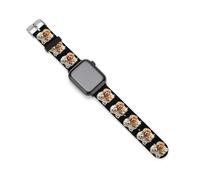 Poodles Dogs Cute Silicone Watchband Compatible with IWatch Classic Replacement Strap Soft Wristbands for Men Women 42mm/44mm