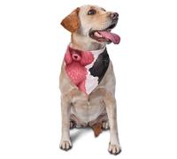 Poodles Dogs Dog Bandana Pet Scarf Accessories for Small Medium Dogs Cats Photo Prop, Triangle Pet Bandanas Adjustable Puppy Bib Washable Dog Kerchief Puppy Neckerchief