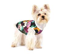 Poodles Dogs Print Dog Shirt,Dog Shirt Vest for Small Breeds Like Chihuahuas,Yorkies, and Puppies