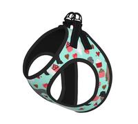Poodles Dogs Printing Puppy Summer Vest Harness With Reflective,Dog Accessories For Small Medium Large Dogs And Cats