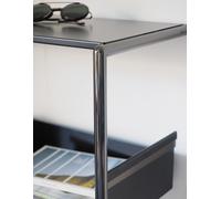 Pool 110 lean-to shelf BLACK RACK BLACK CHROME Mox SINGLE PIECES