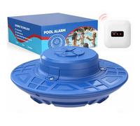 Pool Alarm for Inground & Above Ground Pools, Adjustable Sensitivity Water Detection Alarm up to 20x40ft, 110dB Loud Alert, for Kids, Pets & Accidental Entry, Weatherproof UV & Corrosion Resistant