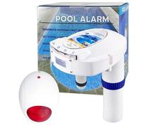 Pool Alarm with Remote Receiver, Pool Underwater Drown Monitor System, Battery Powered Poolside Alarms for Inground&Above Ground Pools, Kids Child Pets Swimming Pool Safety Guard fits up to 16x32sq.ft